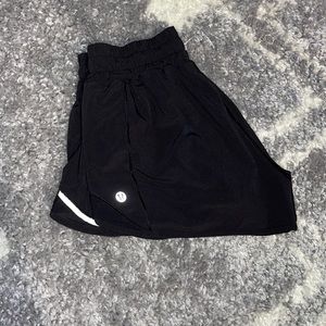 2”inch hotty hots, size 6 black